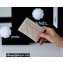 Chanel Classic Card Holder AP0213 in Original Grained Calfskin Beige