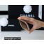 Chanel Classic Card Holder AP0213 in Original Grained Calfskin Beige