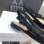 Dior J'Adior Slingback Ballerina Flats Crocodile-Effect Embroidered Velvet Black 2021