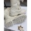 Dior Calfskin and Lambskin Wool Ankle Boots White 2021