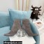 Balmain Heel 9.5cm Nicole Ankle Boots Suede Gray 2021