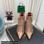 Valentino Heel 6cm Rockstud Alcove Boots in Leather Patent Nude 2021