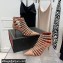 Valentino Heel 6cm Rockstud Alcove Boots in Leather Patent Nude 2021