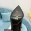 Balmain Heel 9.5cm Roni Ankle Boots Patent Leather Black 2021