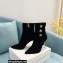 Balmain Heel 9.5cm Roni Ankle Boots Suede Black 2021