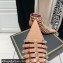 Valentino Heel 6cm Rockstud Alcove Boots in Leather Patent Nude 2021