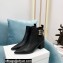 Balmain Heel 6cm Ankle Boots Leather Black with Balmain Monogram Logo 2021