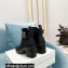 Balmain Heel 6cm Ankle Boots Leather Black with Balmain Monogram Logo 2021