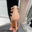 Valentino Heel 6cm Rockstud Alcove Boots in Leather Patent Nude 2021