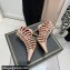 Valentino Heel 6cm Rockstud Alcove Boots in Leather Nude 2021