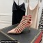 Valentino Heel 6cm Rockstud Alcove Boots in Leather Nude 2021