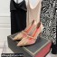 Valentino Heel 10cm Rockstud Alcove Pumps in Mesh and Leather Patent Nude 2021