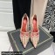 Valentino Heel 10cm Rockstud Alcove Pumps in Mesh and Leather Nude 2021