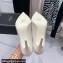 Valentino Heel 9cm Rockstud Alcove Pumps in Kidskin and Patent Leather White/Black 2021