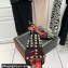 Valentino Heel 6cm Rockstud Alcove Slingback Pumps in Mesh and Leather Patent Black 2021