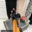 Valentino Heel 6cm Rockstud Alcove Slingback Pumps in Mesh and Leather Patent Black 2021