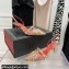 Valentino Heel 6cm Rockstud Alcove Slingback Pumps in Mesh and Leather Patent Nude 2021