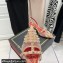 Valentino Heel 6cm Rockstud Alcove Slingback Pumps in Mesh and Leather Patent Nude 2021
