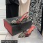 Valentino Heel 6cm Rockstud Alcove Slingback Pumps in Mesh and Leather Black 2021