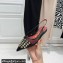 Valentino Rockstud Alcove Slingback Flats in Mesh and Leather Patent Black 2021