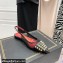 Valentino Rockstud Alcove Slingback Flats in Mesh and Leather Black 2021