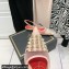 Valentino Rockstud Alcove Slingback Flats in Mesh and Leather Nude 2021