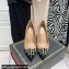 Valentino Heel 9cm Rockstud Alcove Pumps in Kidskin and Patent Leather Nude/Black 2021