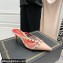 Valentino Heel 6cm Rockstud Alcove Mules in Mesh and Leather Nude 2021