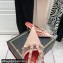 Valentino Heel 6cm Rockstud Alcove Mules in Mesh and Leather Nude 2021