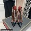 Valentino Heel 10cm Rockstud Alcove Boots in Leather Patent Black 2021