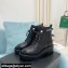 Chanel Heel 5.5cm Lace-Ups Ankle Boots G38514 Calfskin/Patent Black 2021