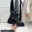 Chanel Heel 5.5cm Lace-Ups Ankle Boots G38514 Calfskin/Patent Black 2021