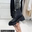 Chanel Heel 5.5cm Lace-Ups Ankle Boots G38514 Calfskin/Patent Black 2021