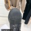 Dior Calfskin and Lambskin Wool D-Major Ankle Boots Black/White 2021