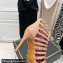 Valentino Heel 10cm Rockstud Alcove Boots in Leather Patent Nude 2021