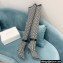 Balmain Heel 9.5cm Raven Thigh-high Boots Knit Black/White with Monogram Strap 2021