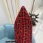 Balmain Heel 9.5cm Stretch Knit Skye Ankle Boots Red With Balmain Monogram 2021