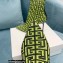 Balmain Heel 9.5cm Stretch Knit Skye Ankle Boots Green With Balmain Monogram 2021