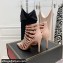 Valentino Heel 10cm Rockstud Alcove Boots in Leather Nude 2021
