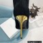 Balmain Heel 9.5cm Raven Thigh-high Boots Suede Black 2021