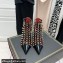 Valentino Heel 6cm Rockstud Alcove Boots in Leather Patent Black 2021