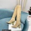 Balmain Heel 9.5cm Nelly Thigh-high Boots Suede Beige 2021