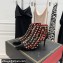 Valentino Heel 6cm Rockstud Alcove Boots in Leather Patent Black 2021
