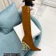 Balmain Heel 9.5cm Nelly Thigh-high Boots Suede Brown 2021