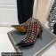 Valentino Heel 6cm Rockstud Alcove Boots in Leather Patent Black 2021