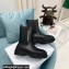 Dior Calfskin Trial Ankle Boots Black 2021