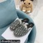 Dior Mink Fur Oblique INDIOR Mules Gray 2021