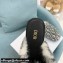 Dior Mink Fur Oblique INDIOR Mules Gray 2021