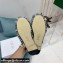 Dior Mink Fur Oblique INDIOR Mules Gray 2021