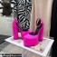 Versace Heel 14.5cm Platform 5cm Medusa Aevitas Satin Pumps Fuchsia 2021